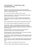 ISTM 209 EXAM 1 - 2 QUESTIONS 2026 GUARANTEED PASS