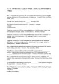 ISTM 209 EXAM 2 QUESTIONS 2026 GUARANTEED PASS