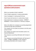 wgu d196 pre assessment exam questions with answers