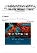 Pathophysiology&colon; The Biologic Basis &ndash; Lecture Notes &sol; Academic Material