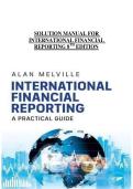 International Financial Reporting&comma; 8th Edition &ndash; Solution Manual&comma; Complete Guide and Answers