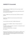 NABCEP PV Associate Exam Questions & Answers