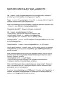 BCOR 330 EXAM 3 QUESTIONS & ANSWERS