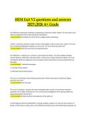 HESI Exit V2 &ndash; Questions and Answers &vert; 2025&ndash;2026 A&plus; Grade