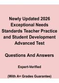 Newly Updated Exceptional Needs Standards 2026 &vert; Inclusive Teaching Guide