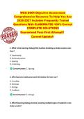 WGU D664 Objective Assessment  Comprehensive Resource To Help You Ace  2026-2027 Includes Frequently Tested  Questions With ELABORATED 100&percnt; Correct  COMPLETE SOLUTIONS  Guaranteed Pass First Attempt&excl;&excl;  Current Update&excl;&excl;