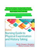 Test Bank for Bates&rsquo; Nursing Guide to Physical Examination and History Taking 3rd Edition &lpar;2026&sol;2027&rpar; by Beth Hogan‑Quigley & Mary Louis Palm &ndash; Complete Chapters 1&ndash;24 Questions & Answers