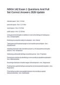 NSGA 142 Exam 1 Questions And Full Set Correct Answers 2026 Update