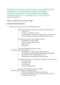 Test Bank for Gynecologic Health Care&semi; Introduction to Prenatal and Postpartum Care 4th Edition 2026&sol;2027 &vert; Lowdermilk&comma; Perry&comma; Cashion & Alden