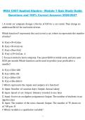 WGU C957 Applied Algebra &ndash; Module 1 Quiz Study Guide &ndash; Questions and 100&percnt; Correct Answers &lpar;2026&sol;2027&rpar;