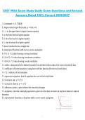 WGU C957 Applied Algebra &ndash; Exam Study Guide Questions and Revised Answers &ndash; Rated 100&percnt; Correct &lpar;2026&sol;2027&rpar;