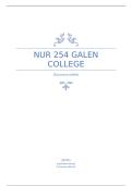 NUR 254 Galen College