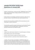 sample PACKRAT-EOR Exam Questions & Answers