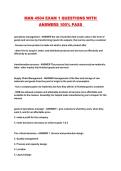 MAN 4504 EXAM 1 QUESTIONS WITH ANSWERS 100&percnt; PASS 