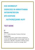 ECG Workout Test Bank 2026 &vert; Jane Huff Arrhythmia Interpretation MCQs &vert; Cardiac Monitoring & Nursing Practice Questions
