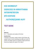 ECG Workout Test Bank 2026 &ndash; Jane Huff &vert; Arrhythmia Interpretation & Cardiac Monitoring MCQs for Nursing