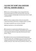 CLG 0010 TEST SCRIPT 2026 QUESTIONS WITH FULL ANSWERS GRADED A&plus;