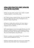 HFMA CRCR PRACTICE SCRIPT UPDATED 2026 TESTED SOLUTIONS