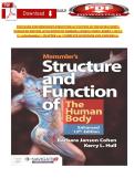 Memmler&rsquo;s Structure & Function of the Human Body &ndash; Enhanced Edition &lpar;12th Edition&rpar; by Barbara Janson Cohen & Kerry L&period; Hull &ndash; Complete test bank questions and answers covering chapters 1&ndash;21