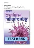 Test Bank for Porth's Essentials of Pathophysiology 5th Edition by Tommie L Norris