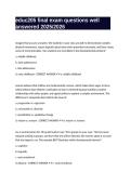 educ205 final exam questions well answered 2025&sol;2026