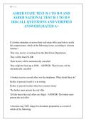 ASREB STATE TEST B-1 TO B-9 AND ASREB NATIONAL TEST B-1 TO B-9 2026 &vert;ALL QUESTIONS AND VERIFIED ANSWERS &vert;RATED A&plus;