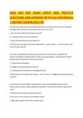 2026 HESI EXIT EXAM LATEST 2026 PRACTICE QUESTIONS AND ANSWERS WITH FULL RATIONALES &vert; INSTANT DOWNLOAD PDF