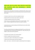 Med-Surg Hesi PN Latest 2026 Practice Questions and Answers With Full Rationales &vert; Instant Download PDF