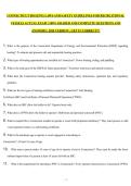 CONNECTICUT BOATING LAWS AND SAFETY GUIDELINES FOR RECREATIONAL VESSELS ACTUAL EXAM &vert; 100&percnt; GRADED AND COMPLETE QUESTIONS AND ANSWERS &vert; 2026 VERSION &comma; GET IT CORRECT&excl;&excl;&excl;