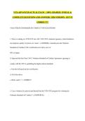 VITA ADVANCED ACTUAL EXAM   &vert; 100&percnt; GRADED &vert; 55 REAL &  COMPLETE QUESTIONS AND ANSWERS &vert; 2026 VERSION &comma; GET IT CORRECT&excl;&excl;&excl;