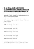 JR 101 FINAL EXAM ALL POSSIBLE QUESTIONS ACTUAL EXAMINATION 2026 QUESTIONS WITH ANSWERS GRADED A&plus;