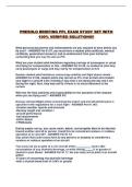 PRESOLO BRIEFING PPL EXAM STUDY SET WITH 100&percnt; VERIFIED SOLUTIONS&excl;&excl;