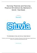 Test Bank for Nursing Theories and Nursing Practice&comma; 5th Edition by Marlaine C&period; Smith &ndash; Complete Chapter Q&A &lbrack;2026&ndash;2027&rsqb;