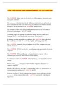  CYBR 3123 VERIFIED QUESTIONS AND ANSWERS FOR EASY EXAM PASS