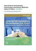 TEST BANK for Study Guide for Understanding Pharmacology&colon; Essentials for Medication Safety 3rd Edition Latest Version 2026 All Chapters Covered by M&period; Linda Workman PhD RN FAAN &lpar;Author&rpar;