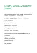 BICSI RTPM QUESTIONS WITH CORRECT ANSWERS