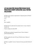 LP GAS MASTER QUALIFIER EXAM PACK PRACTICE SCRIPT UPDATED 2026 TESTED SOLUTIONS