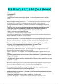 NUR 265 - Ch&period; 5&comma; 6&comma; 7&comma; 8&comma; & 9 &lpar;Quiz 2 Material&rpar; Questions and Answer with 100&percnt; Complete Solutions UPDATED&excl;&excl;&excl;&period;