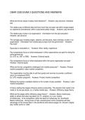 OBHR 3330 EXAM 3 QUESTIONS AND ANSWERS