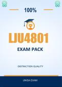 LJU4801 EXAM PACK 2026 -  Distinction Guaranteed  &lowbar;UNISA