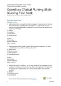 Skills Test Bank Chapter 8 2025&sol;2026 Complete Questions with Solution