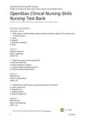Skills Test Bank Chapter 23 2025&sol;2026 Complete Questions with Solution