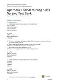 Skills Test Bank Chapter 21 2025&sol;2026 Complete Questions with Solution
