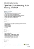 Skills Test Bank Chapter 28 2025&sol;2026 Complete Questions with Solution