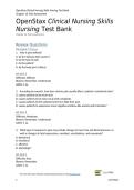 Skills Test Bank Chapter 16 2025&sol;2026 Complete Questions with Solution