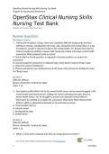 Skills Test Bank Chapter 20 2025&sol;2026 Complete Questions with Solution