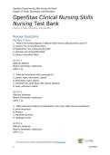 Skills Test Bank Chapter 19 2025&sol;2026 Complete Questions with Solution
