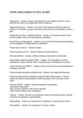 OPRE 3330 EXAM 2 STUDY GUIDE