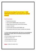 ATI PN Pharmacology Proctored Exam &ndash; 600&plus; NGN Style Questions&comma; Case Scenarios & Verified Answers&period;pdf