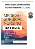 Full Test Bank for Medical-Surgical Nursing&colon; Concepts for Interprofessional Collaborative Care 10th Edition by Donna D&period; Ignatavicius&comma; M&period; Linda Workman&comma; Cherie R&period; Rebar&comma; and Nicole M&period; Heimgartner Complete Coverage &lpar;Chapters 1-68&rpar; Verified Questions & Corre